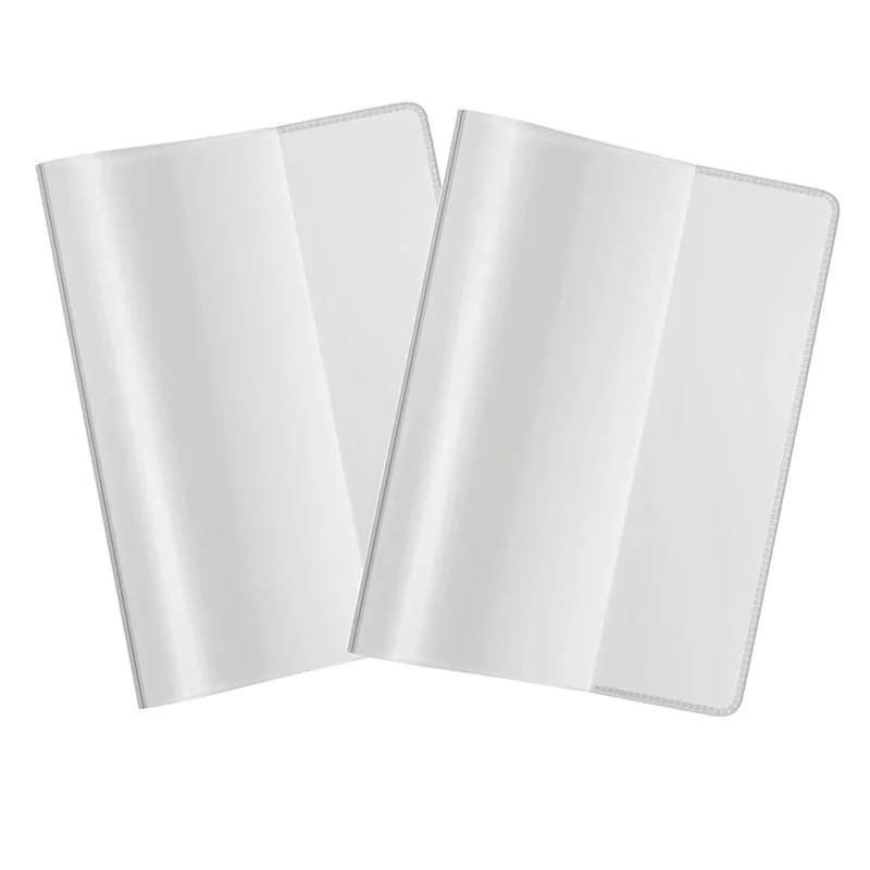 Clear Passport Holder Travel Document Organizer PVC Sleeve Protector Credit Card Holder Accessories