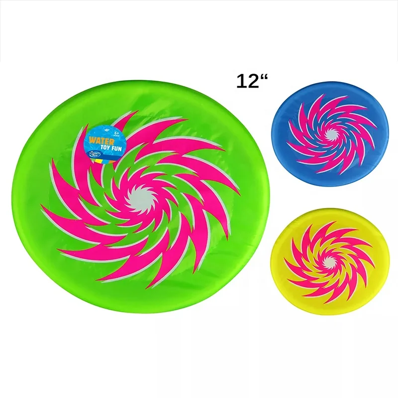 SBR neoprene Flying Disc for kids outdoor sports water games soft frisbee