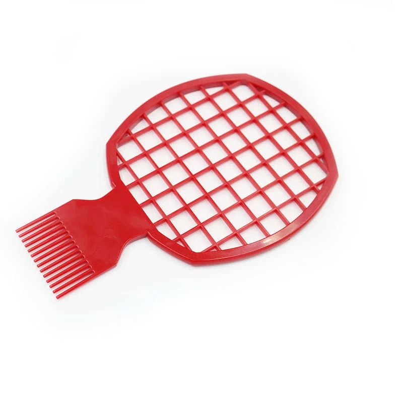 Free Sample Professional African Hairdressing Twist Wave Curly Hair Comb Salon Barber Mesh Tin Foil Hot Brush Hairdressing Tool