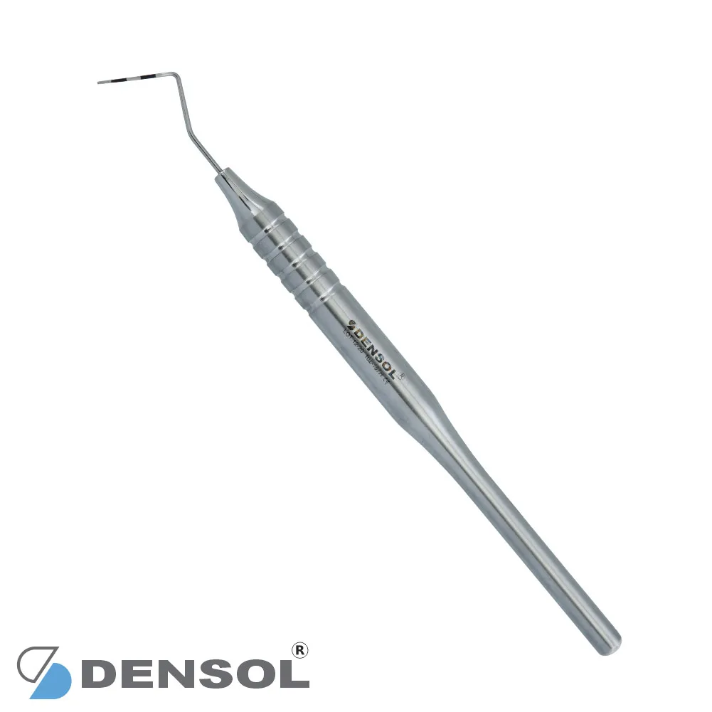 Dental Explorer 3C Cow Horn Dental Surgical Equipment Oral Dental Examinations Tools with Laser Marrking Hollow Handle