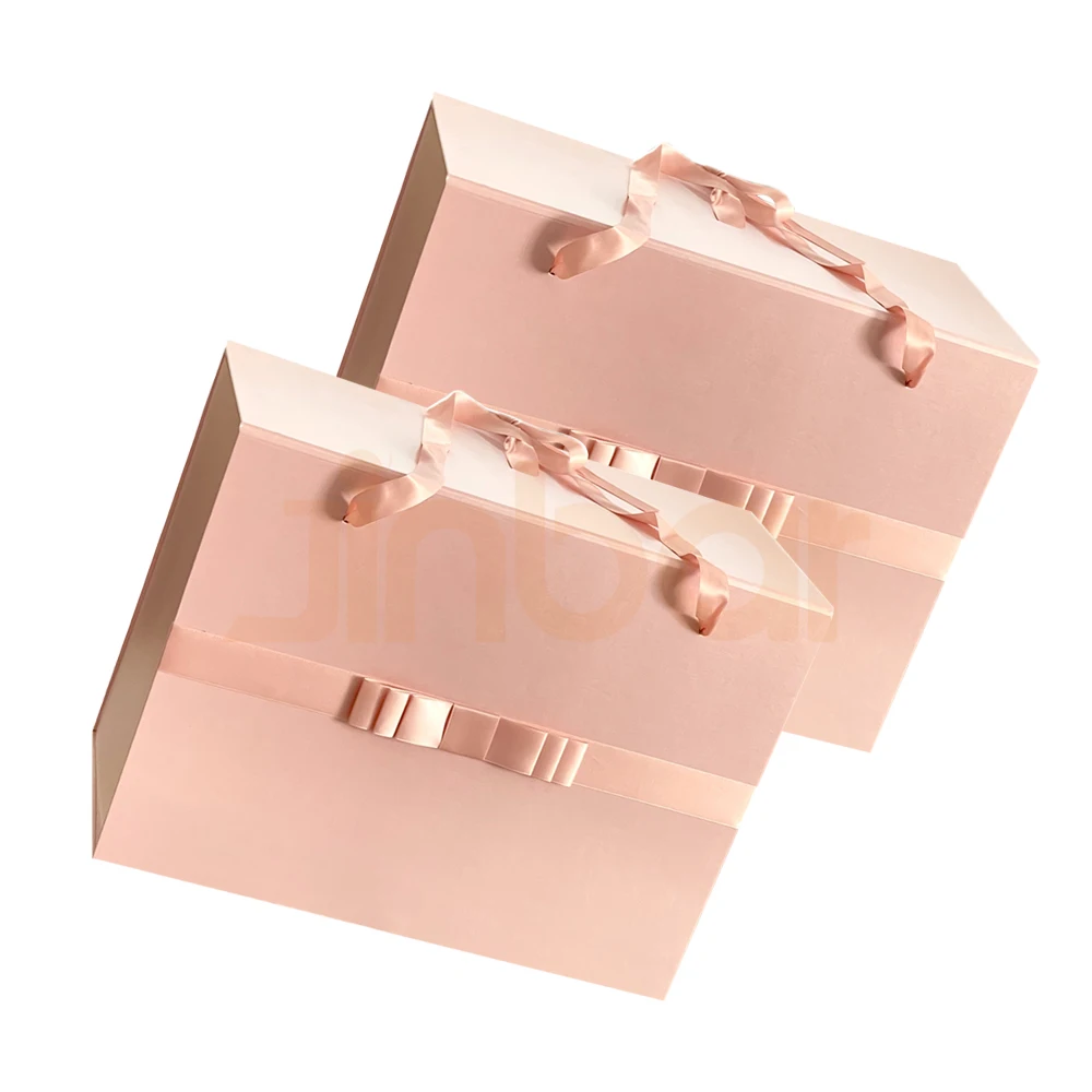 Contact Us Custom Premium Dessert Box Packaging Extra Large Pink Hair Packaging Boxes For Wedding Dress Newborn Baby