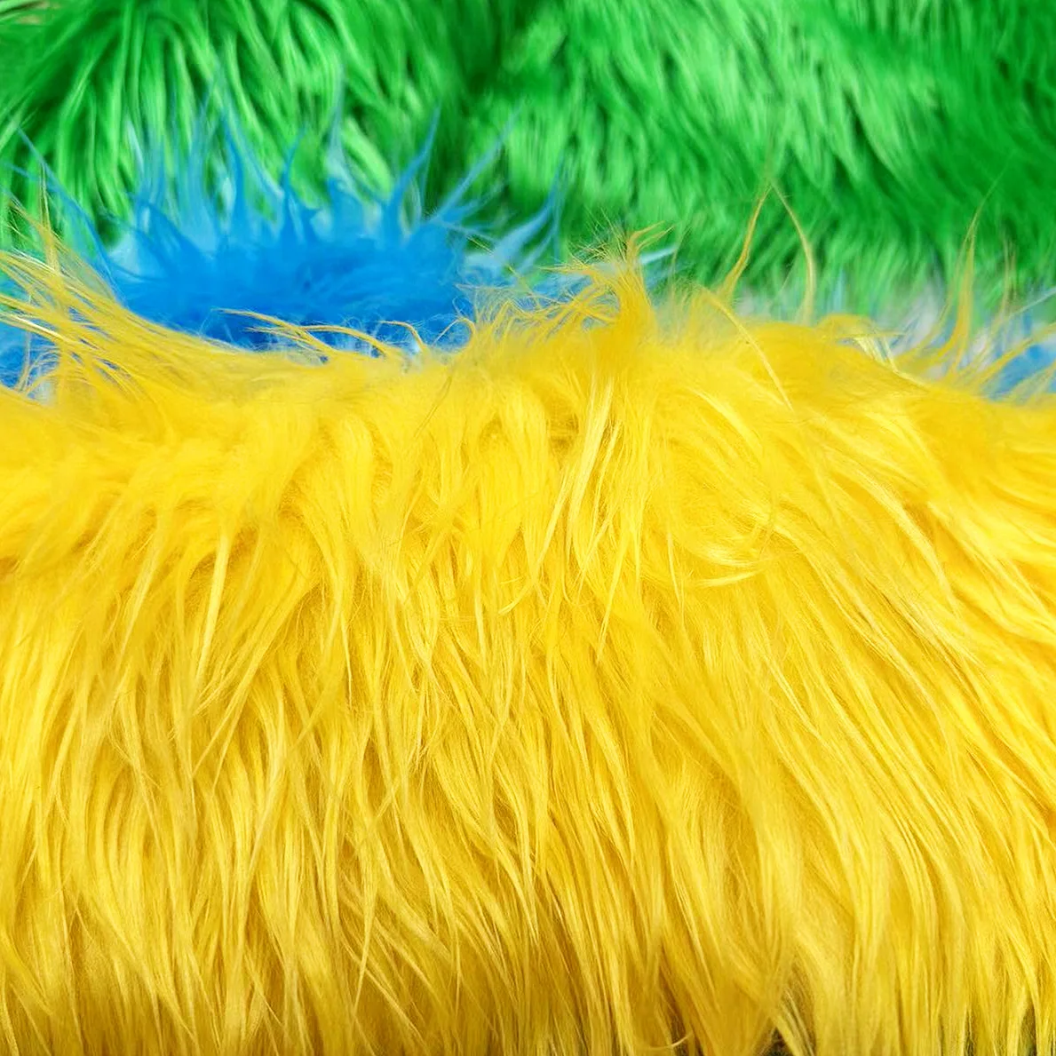 Wholesale 5cm Long File Faux Fur Stuffed Animal Plush Fabric for Decoration Toy Garment Home Textile Carpet