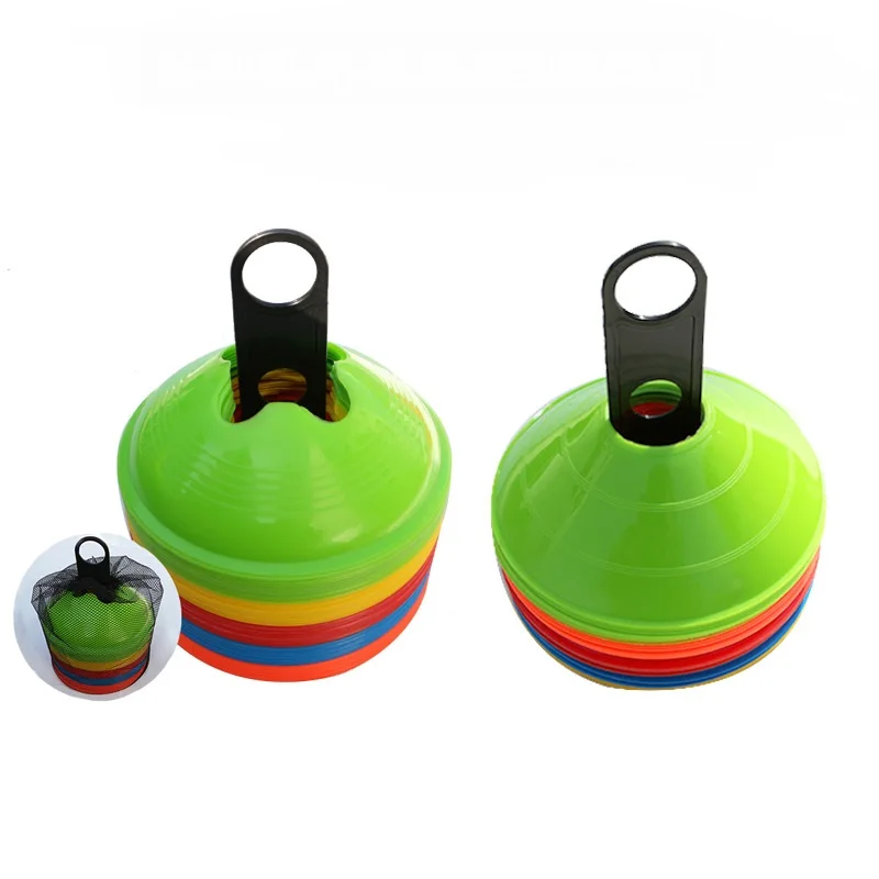 More Thicker More Flexible Multi Color Cone for Agility Training Soccer Football Kids Field Marker