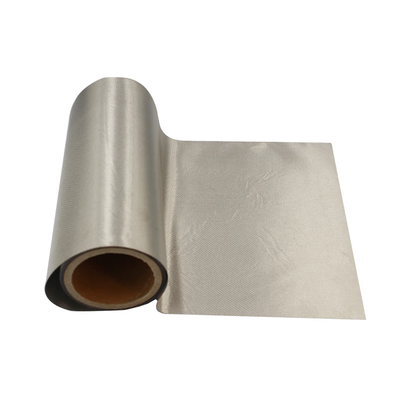 Hot Sale Manufacturer Emf Fabric 5g Radiation Fabric Copper Nickel RFID Fabric