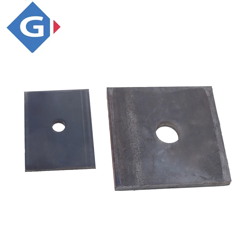 Steel Square Flat Washer Carbon Steel Square Metal Flat Washers for Timber Constructions