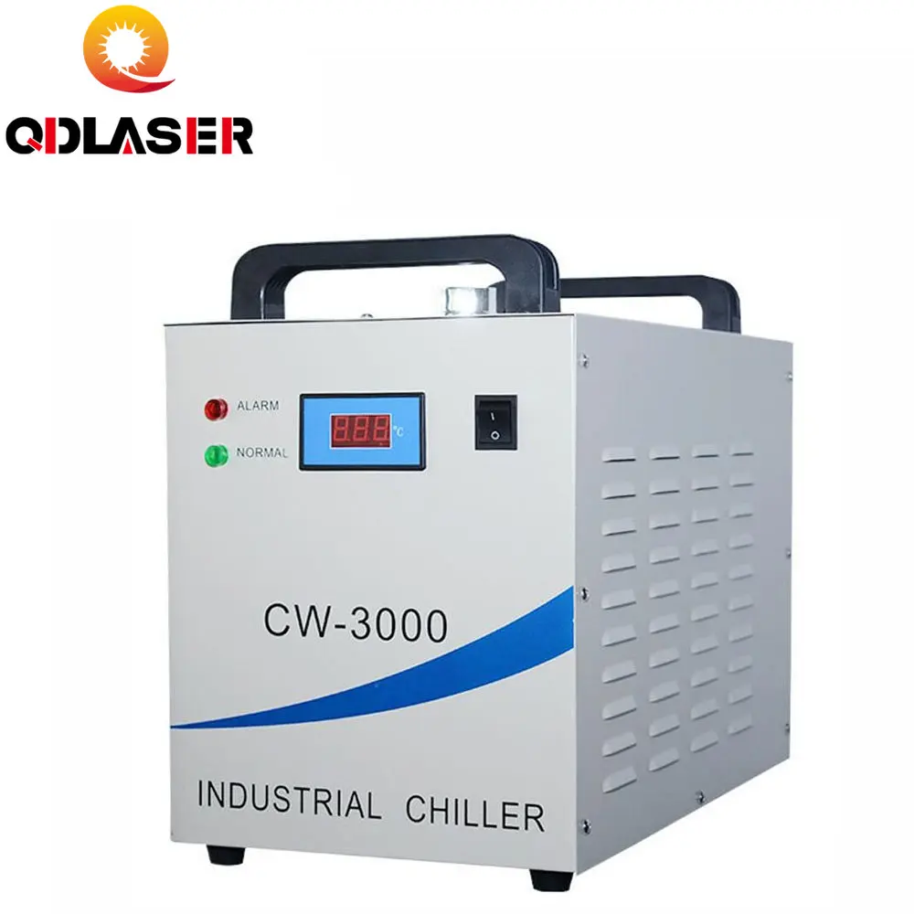 QDLASER CW-3000AG СО2 лазерный охладитель воды для охлаждения одной лазерной трубки 80 Вт