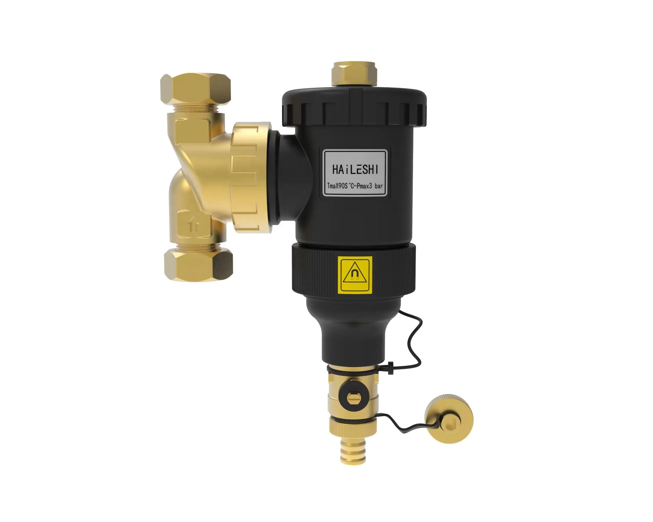 Professional Manufacture Dirt Separator magnetic pre filter Iron Removal Boiler Magnetic Filter For Central Heating