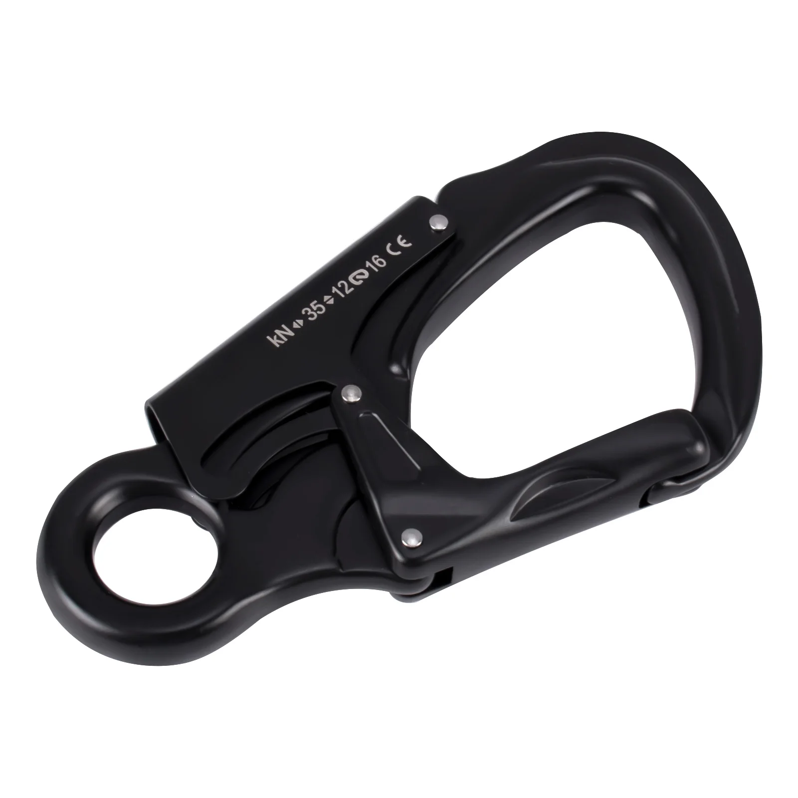 Custom Logo Snap Hook Auto Lock Safety Large Seat Belt Double Hook Spring Safety Hook Provides Protection