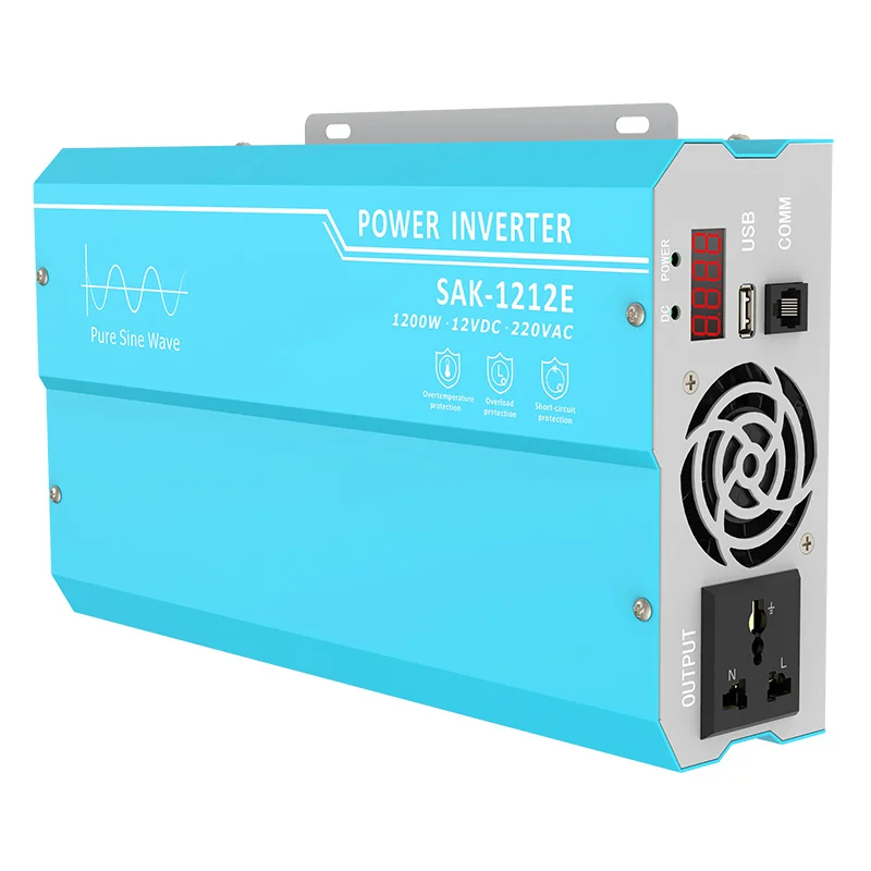 Manufacturer Customize 300w VR Vehicle Inverter Dc12v 24v to Ac220v Converter High-frequency Sine Wave Solar Inverter
