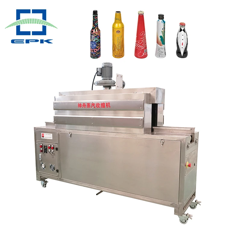 Manufacturer Supply PET PVC OPS Plastic Film Steam Shrink Tunnel  Machine
