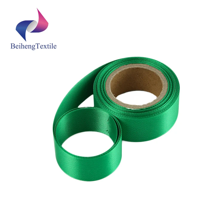 Wholesale Polyester Double Faced Gold Color Glitter Metallic Decorative Ribbon 16mm