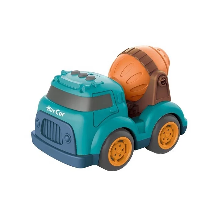 New arrival Plastic toys dump truck Slide Wheel Cartoon dump truck for children