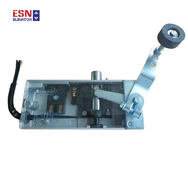 Elevator door lock swing door