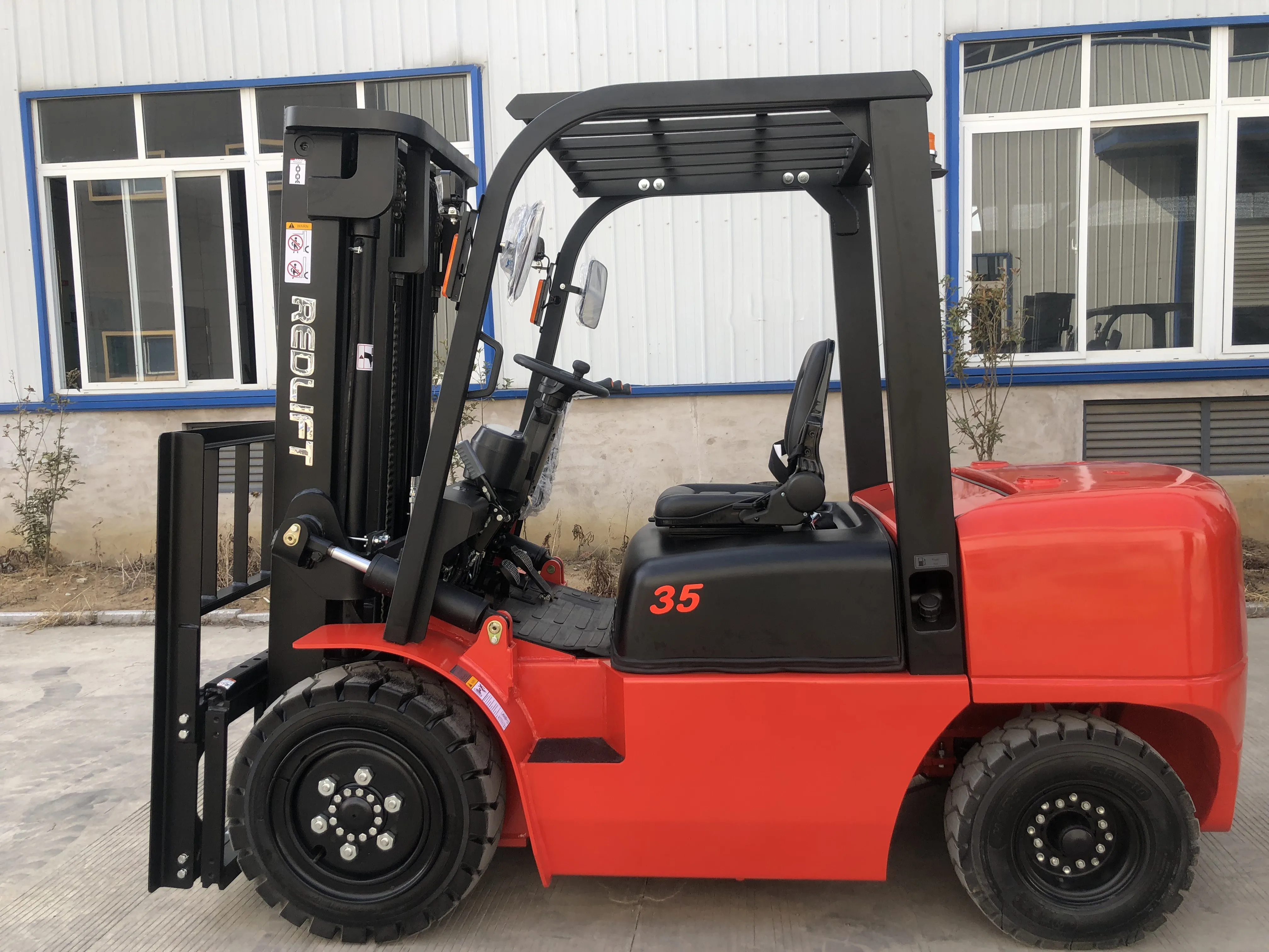 RED-LIFT forklift chinese H series diesel forklift 3.5 ton forklift sale