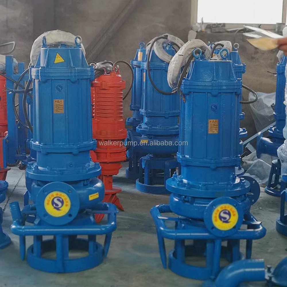 Walker Lake Dredging Project Mud Slurry Submersible Sand Suction Pump