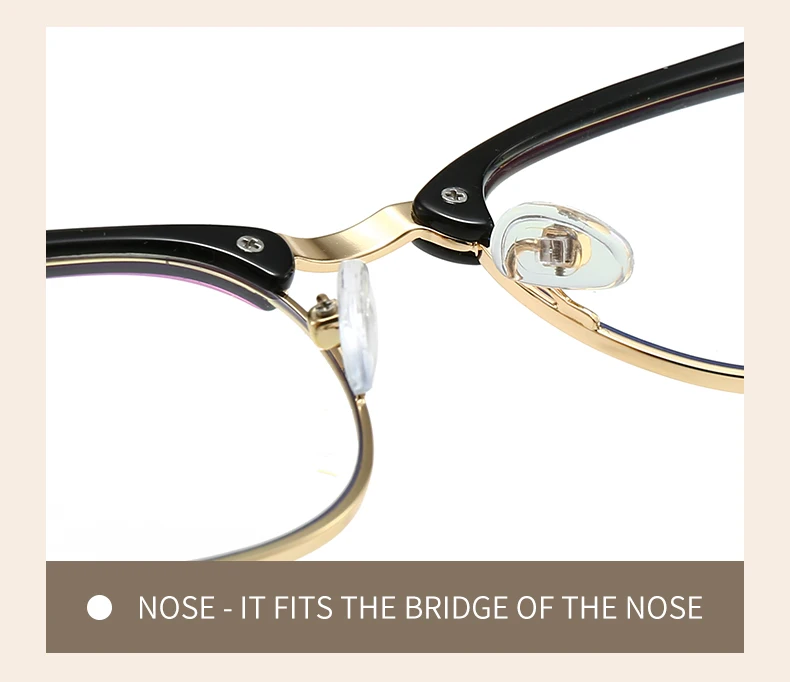 Classic Half Photochromic Polarized Anti Blue Light UV400 Sunglasses New Arrival Fashionable Sunglasses Women Black White Brown