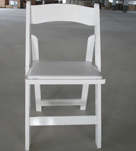 Eventfur wholesale event wedding white wood folding chair