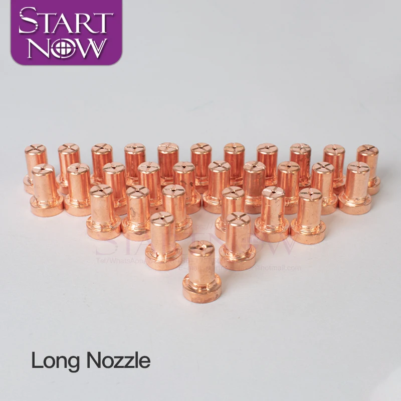 Startnow 65/85PCS Plasma Nozzle Shield Long Electrodes Shunt Kits For PT-31 Plasma Consumables LG40 312Torch Cutter Accessories