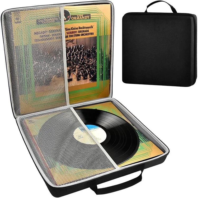 China Manufacturer Customized Waterproof Hard Vinyl Record EVA Case