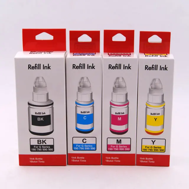  Экологичные чернила на водной основе специальная краска fefill Ink для GI290 Canon 190 790 890 990 пининг струйных