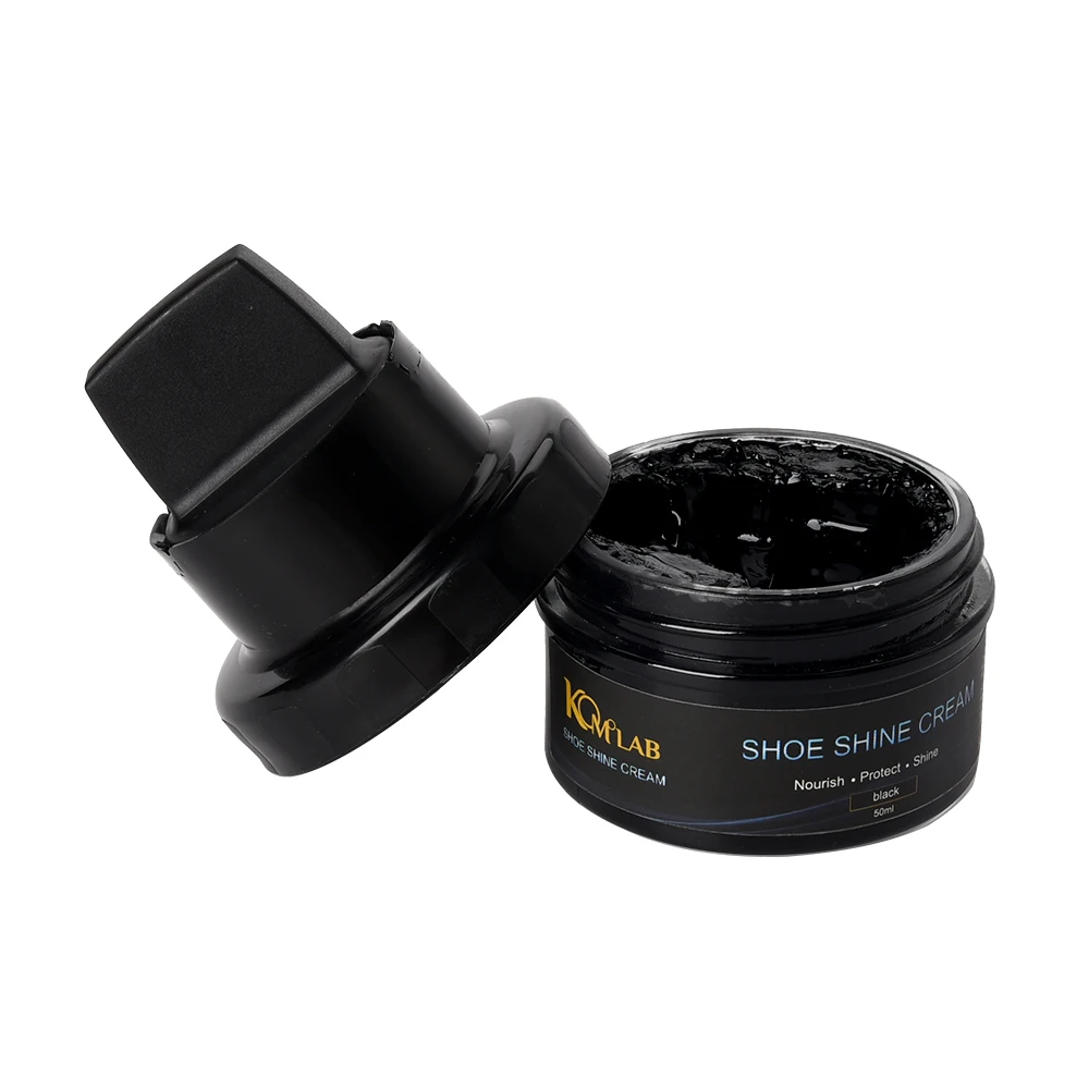 KM Leather sneaker care oil Colorless white brown leather shoes universal brush liquid shoe wax shoe polish