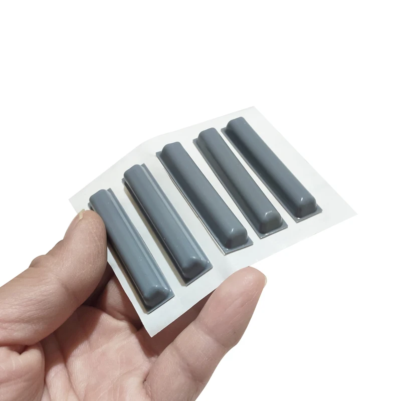 self Adhesive Round Silicone Gasket silicone rubber washer with self back adhesive