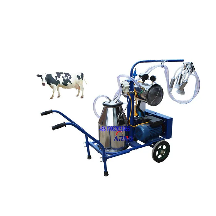 best selling portable stainless steel goat cow milker