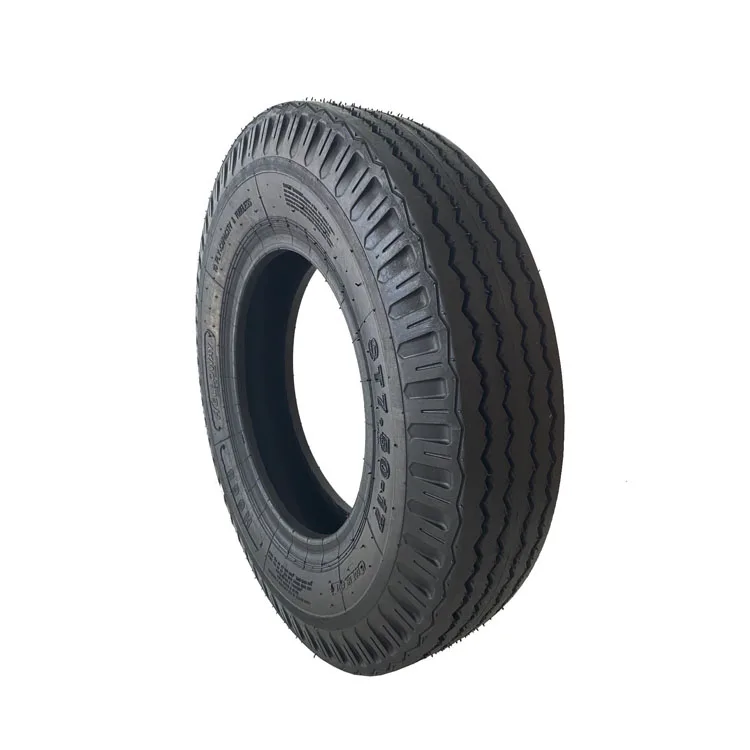Chinese factory manufacturers makes high quality truck tire wholesales rubber ST7.50-17 solid tire