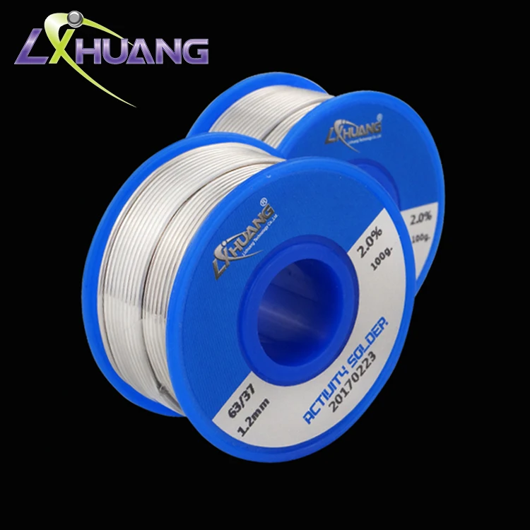 Lichuang good quality 60/40 63/37 tin solder wire price free sample soldering lead tin wire flux cored welding wire 60/40