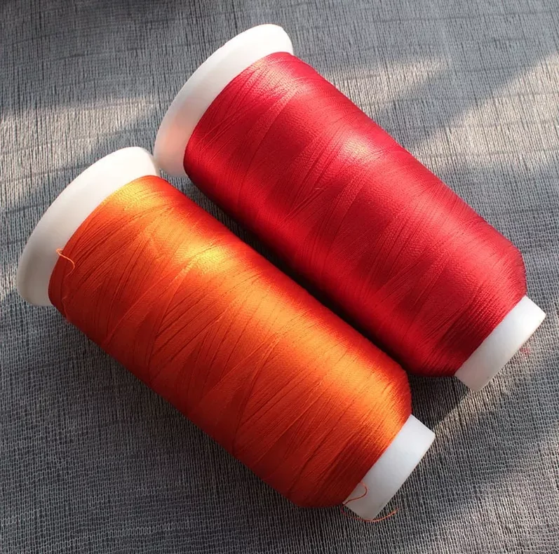 customizable colors size 120d/2 5000meters 100 polyester machine embroidery thread