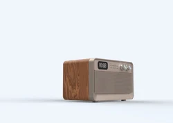 Лидер продаж 2022, беспроводной динамик с Bluetooth и цифровой светодиодной подсветкой, FM-радио, двойной будильник