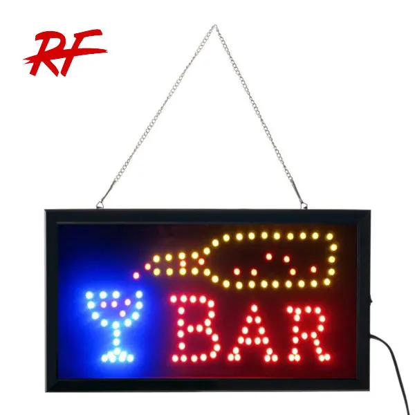 led bar signs bar open sign led neon light sign (1600432114720)