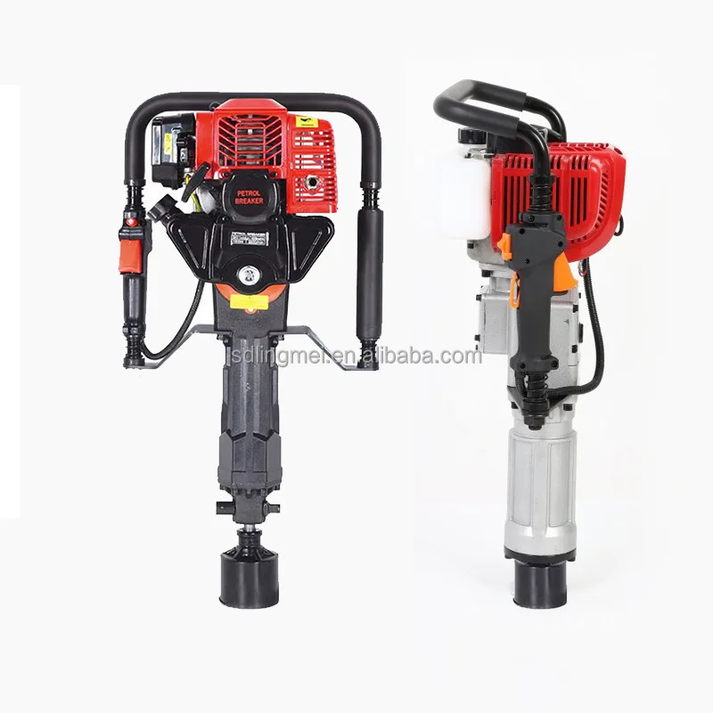 Gas Powered Petrol Pile Driver 120mm Fence Hammer Portable Post Driver Hammer epa Engine