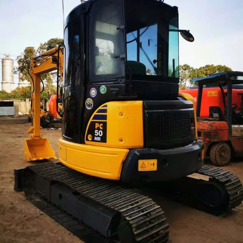 Used Excavator Komatsu PC50, Komatsu PC50MR PC50MR-3 PC55 PC40 PC35 Excavator with Dozer, Mini EXcavator Komatsu 50