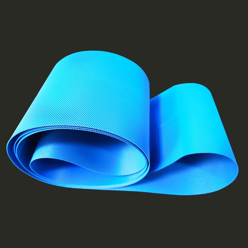 Manufacturers oil resistant wear-resistant food production line PU conveyor belt food machinery Food grade Pasta conveyor belt