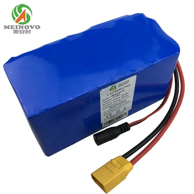 Rechargeable lithium ion battery 25.2v 6600mah