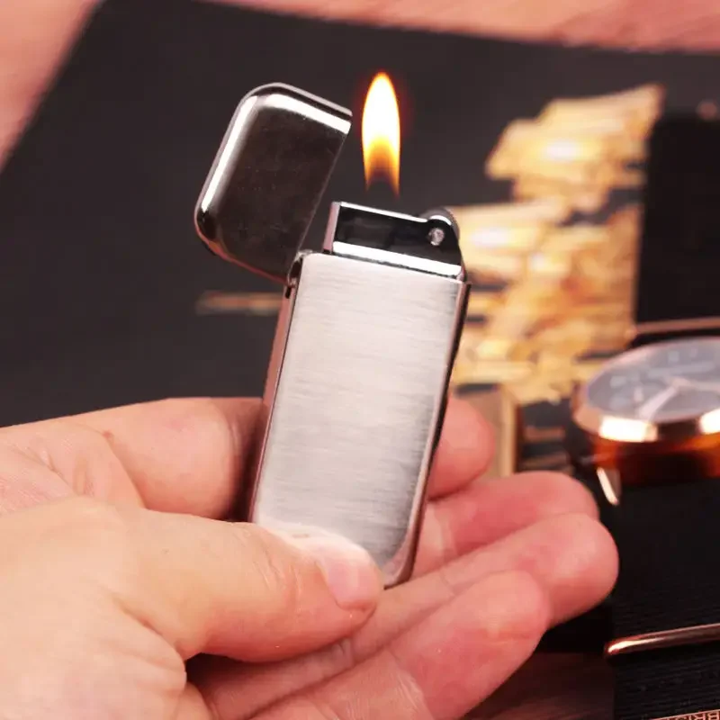 Customized Logo lighter Refillable gas cigarette lighters smoking lighter