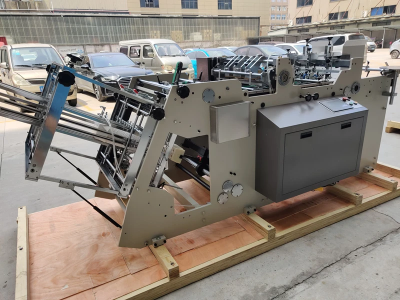 Automatic Carton Box Erecting Machine Hamburger Box Making Machine Take Away Food Box Making Machine