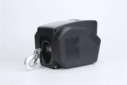 Portable Trailer Reversible Electric Winch 12V DC Power-in Power-out Freewheel Operations for Boats Up to 6000lbs