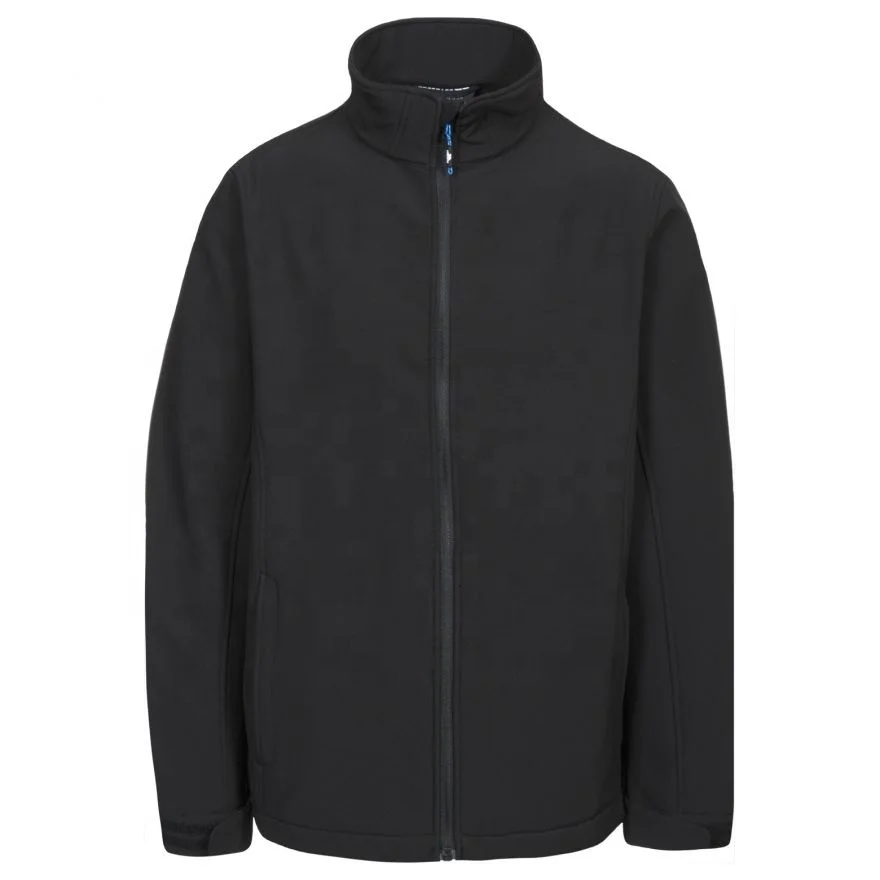 Private logo black softshell jacket