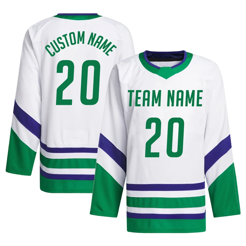 Custom Hockey Jersey for men Sublimation Embroidered maroon hockey jersey