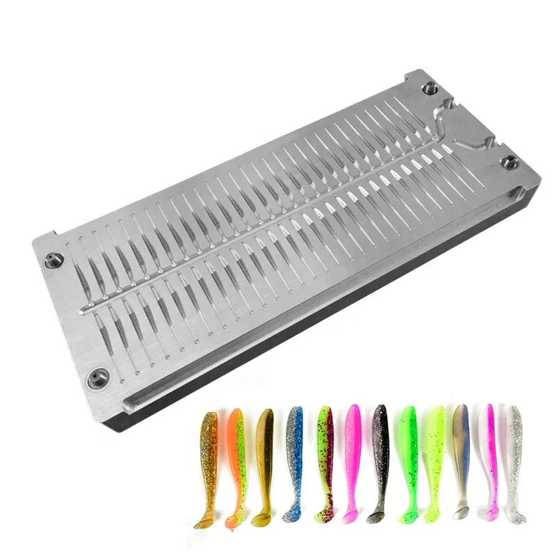 Форма для рыболовной приманки мягкие силиконовые формы в виде червя