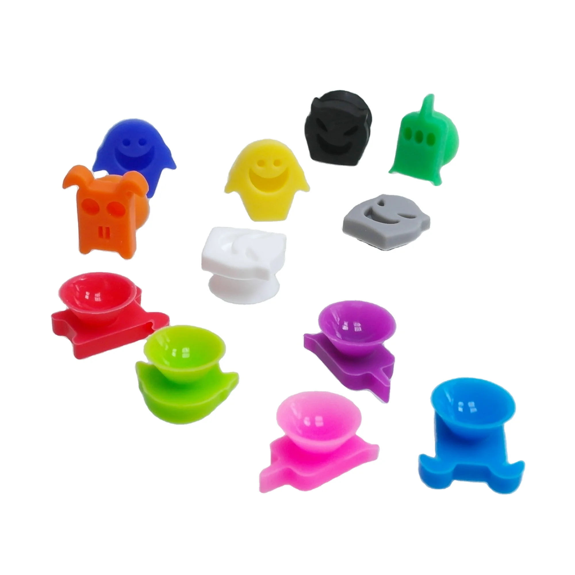 Taiwan Brand Direct Manufacturer Set Of 6 Wine Glass Suction Cup Identifier Charms