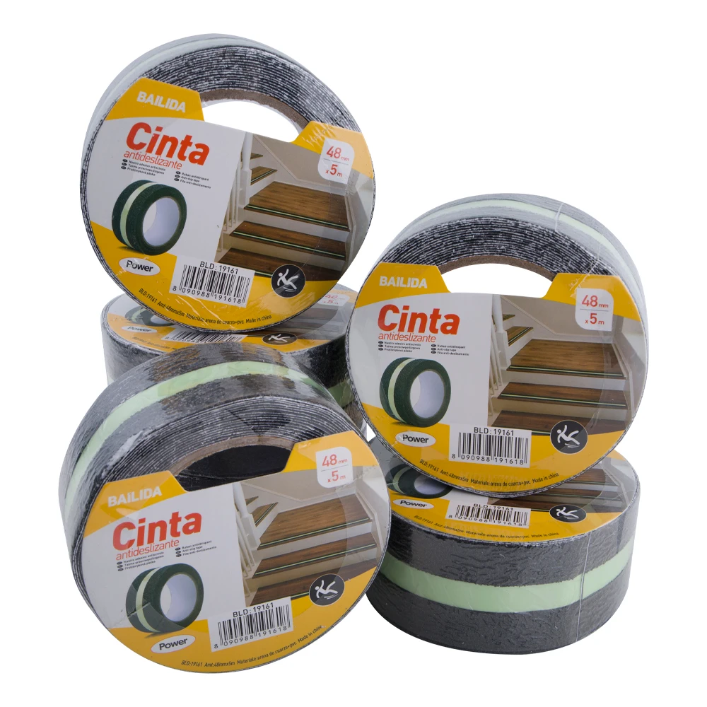 Bailida Factory OEM Customization High Quality Waterproof PVC Warning Anti-Slip Adhesive Tape