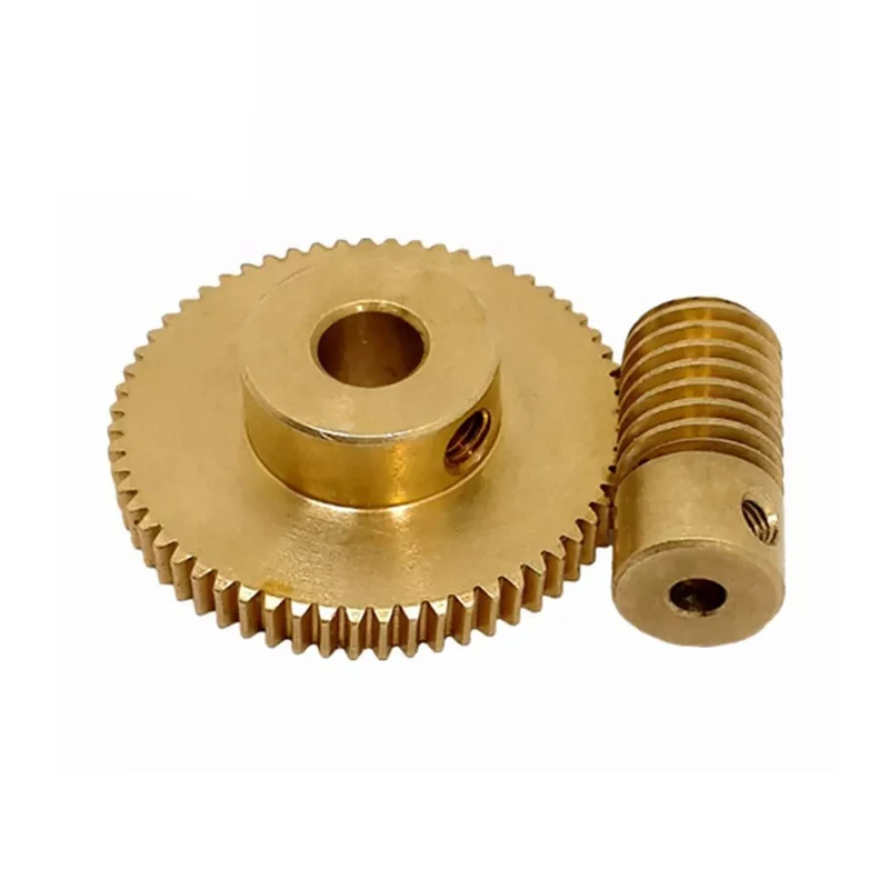 weite high precision OEM ODM Factory Manufactured Brass Worm Gears