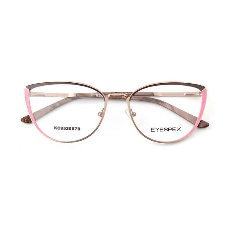 Optical Glasses Manufacturers Custom Logo Optical Glass Stainless Steel with Double colors Plating Process For Men and Women