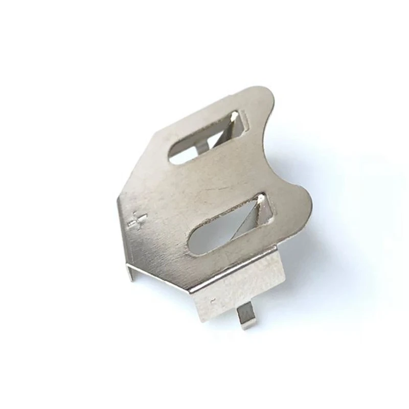 CR2032 золотая пластина пружинного контакта CR2025 SMD зажим для батареи cr2032 держатель литиевой