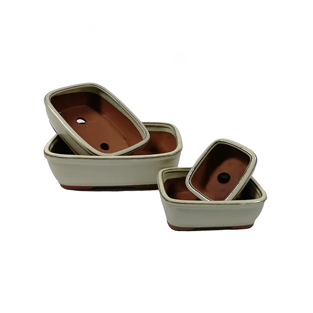 Wholesale modern style indoor tabletop bonsai flower pots