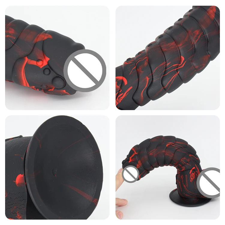 Жидкий силиконовый большой фаллоимитатор с защитной поверхностью пенис Стимулятор точки G реалистичные огромные фаллоимитаторы присоской секс-игрушки