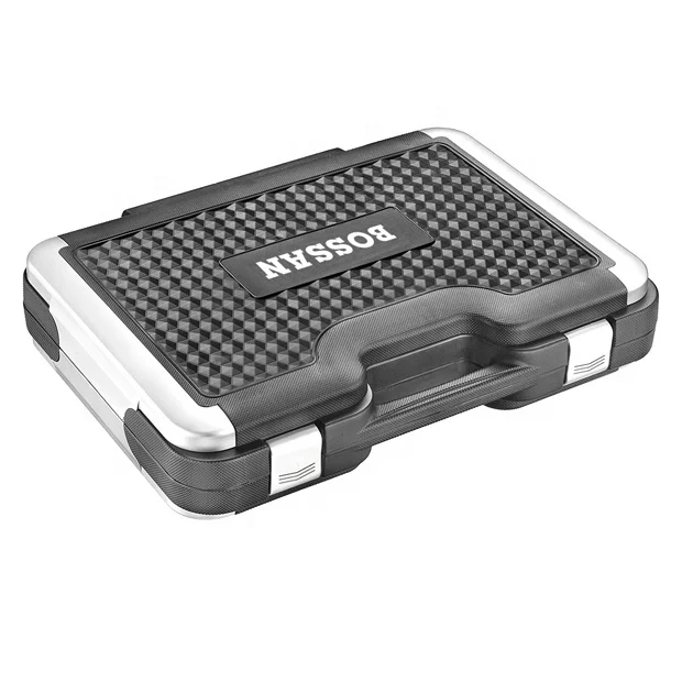 BOSSAN 2019 new design 157 piece high quality, durable professional car repair color sockets tool set in plastic tool box